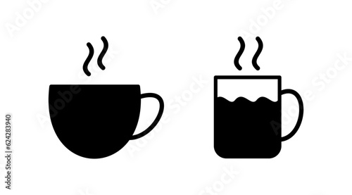 Cup coffee icon vector. coffee cup icon. mug
