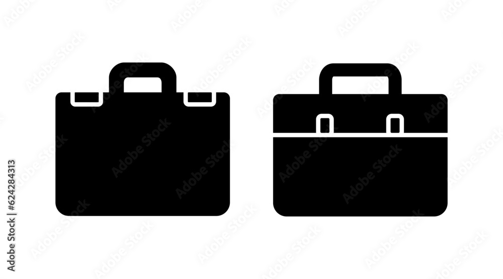 Briefcase icon vector. Portfolio vector icon. suitcase icon Briefcase icon vector. Portfolio vector icon. suitcase icon