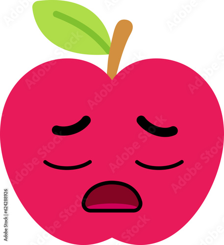 Apple Face Sigh