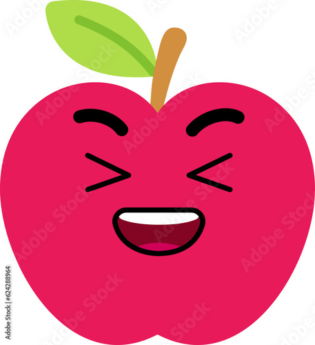 Apple Face Smlie Haha Laugh