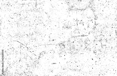 Obraz na płótnie Grunge black texture. Dark grainy texture on white background. Dust overlay textured. Grain noise particles. Rusted white effect. Design elements. Vector illustration, EPS 10. w salonie