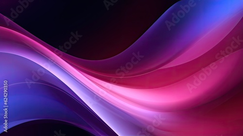 Cosmic Fusion: Dark Blue Violet to Burgundy Red Abstract Background with Vibrant Light Effects