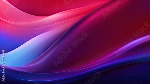Vibrant Fusion: Dark Blue to Magenta Abstract Background with Bright Light Effects
