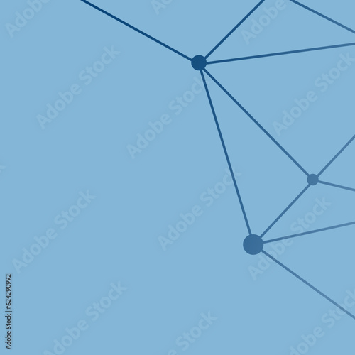 abstract low poly triangular line illustrations as decorative elements and ornament