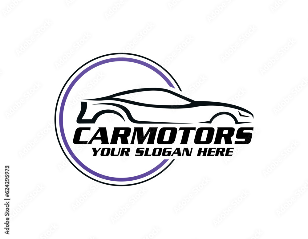 Car Logo Abstract Lines Vector. Vector illustration Car Logo Abstract Lines Vector. Vector illustration