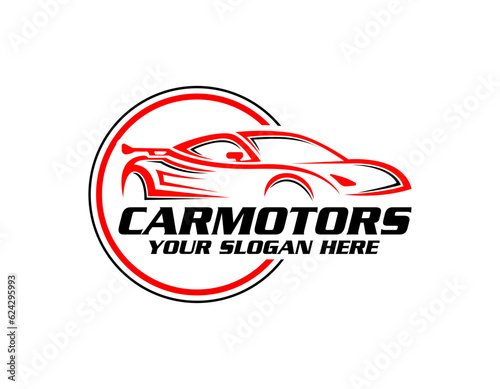 Free Download Car Logo Abstract Lines Vector. Vector illustration - GFXLoad
