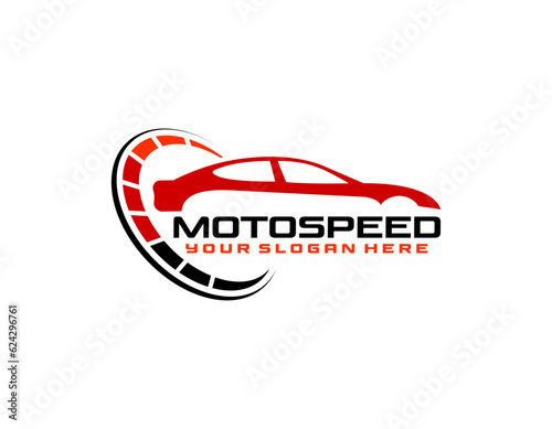 Car Garage Premium Concept Logo Design