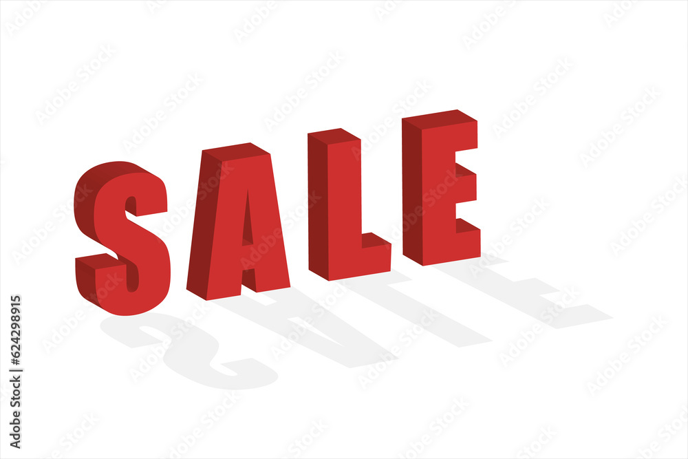 Discount in capital letters with shadow on old background illustration Discount in capital letters with shadow on old background illustration