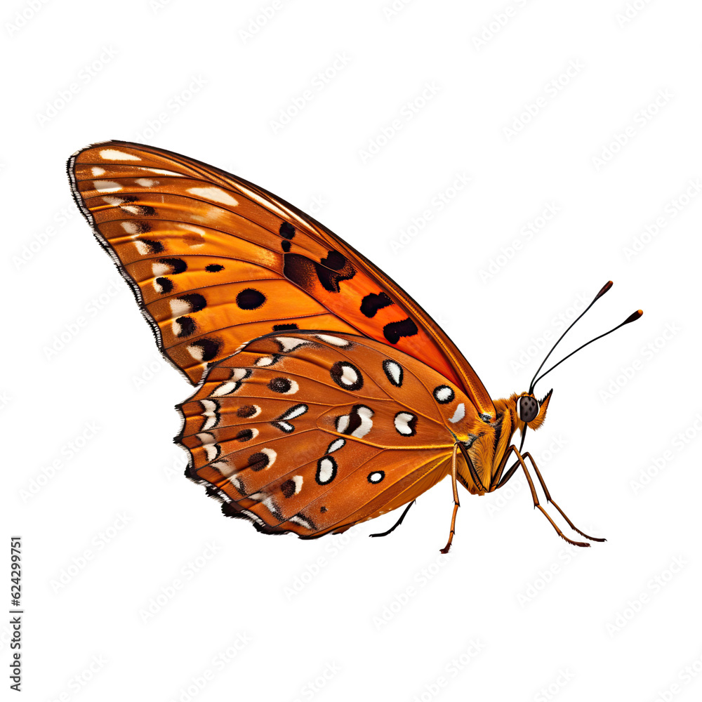 Fototapeta premium butterfly on white background Illustrations isolated PNG