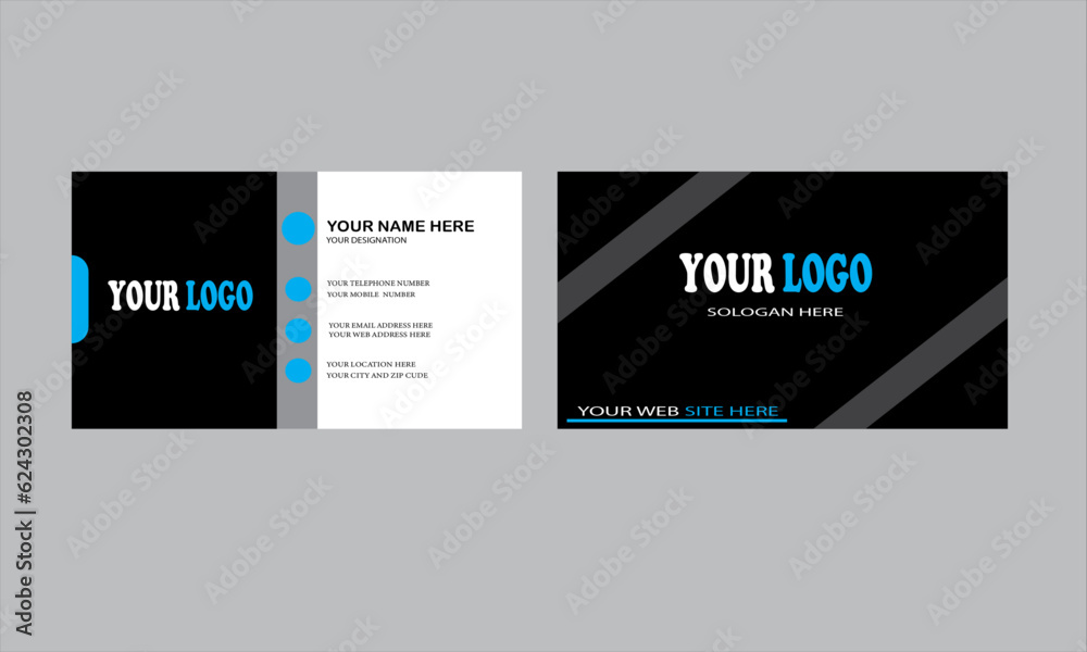 corporate business card design for personal identity corporate business card design for personal identity