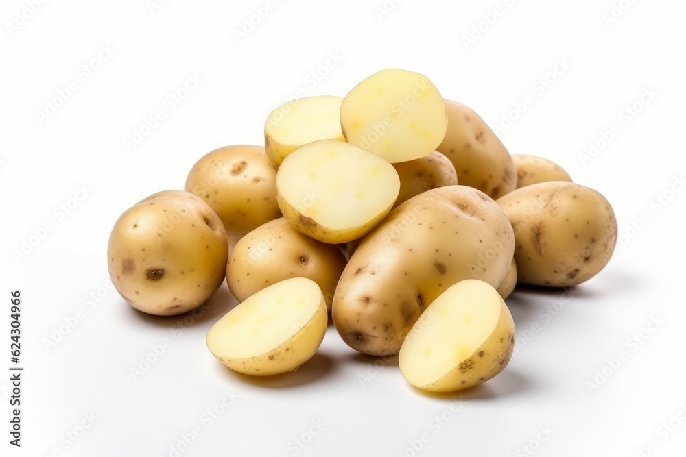 Fresh potatoes. Generate Ai Fresh potatoes. Generate Ai