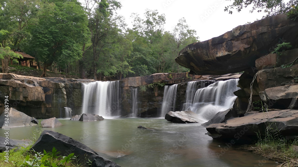 waterfall in the forest