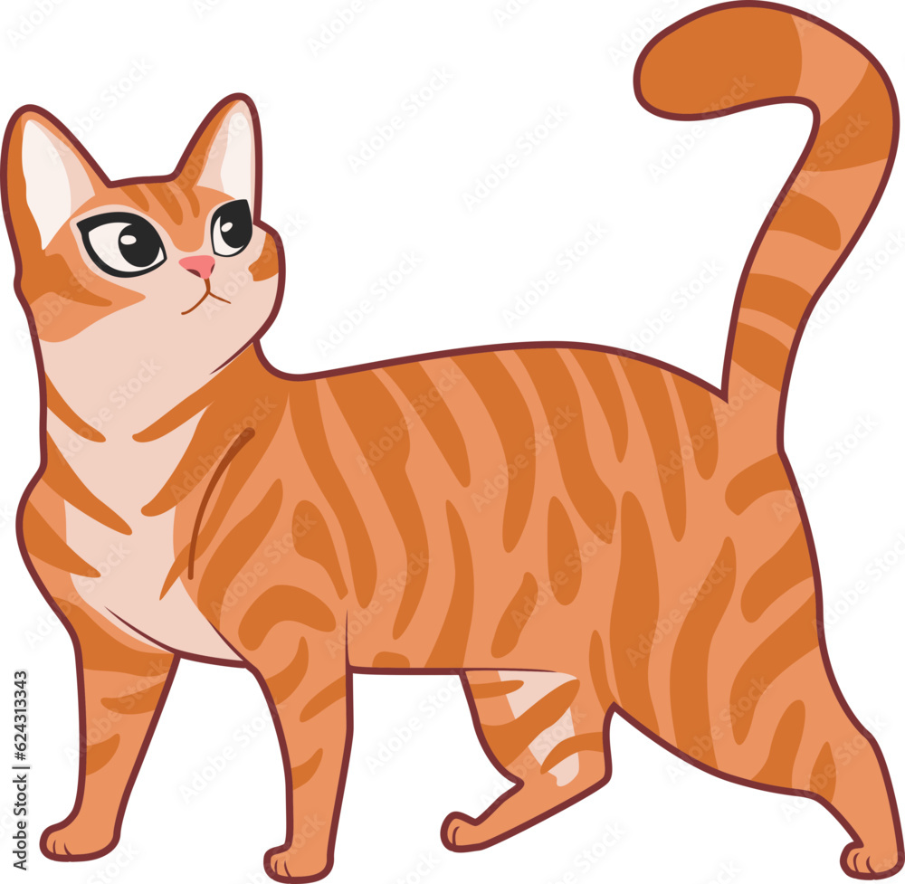 Cute Kitten Illustration Cute Kitten Illustration