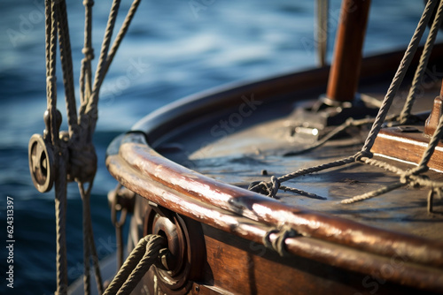 rope on the ship