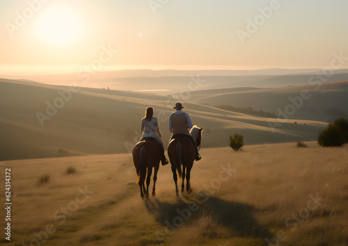 horses on the beach
