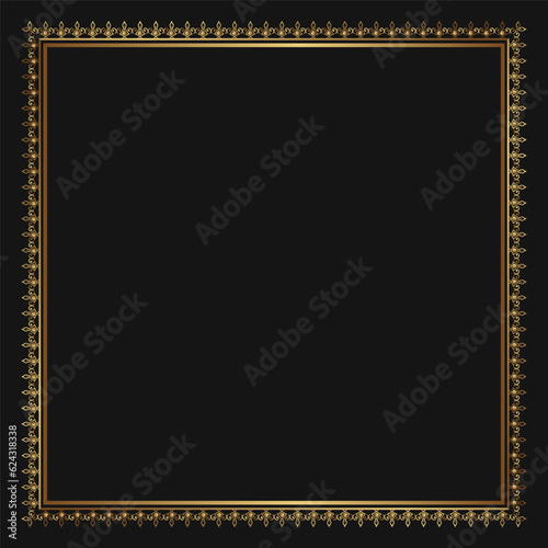 vintage frame border ornament, vetor design