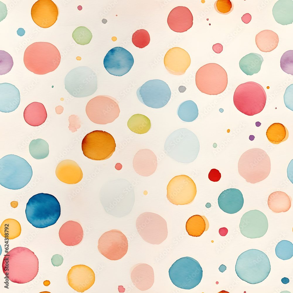 seamless pattern with dots