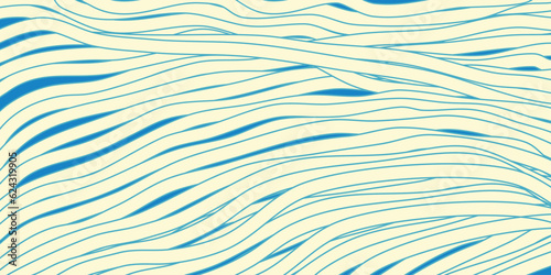 Noodle Ramen Pattern background. Pasta food texture spaghetti geometric. Abstarct ramen ornament. Flat vector illustartion. Wave texture background