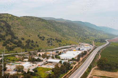 Highway 90, the longest Israeli road besides Merkaz Kah, a shopping center located at northern Israel near the city Rosh Pinna