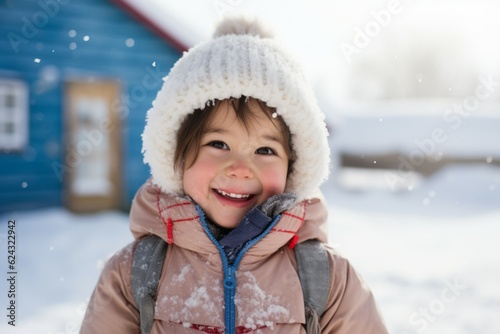 Innocence and Wonder: A Child's Wide-Eyed Introduction to Snow