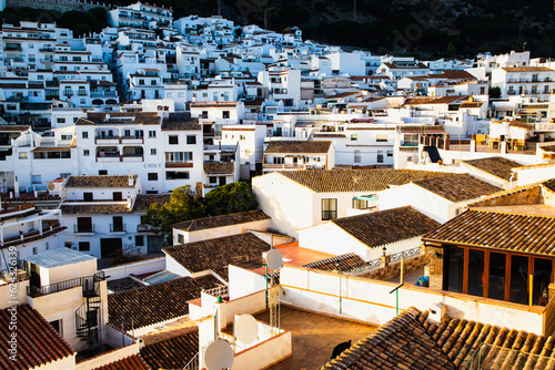 picturesque village of  Mijas. Costa del Sol, Andalusia, Spain