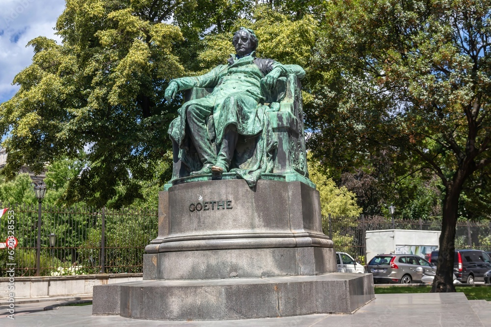 The Goethe monument, Vienna