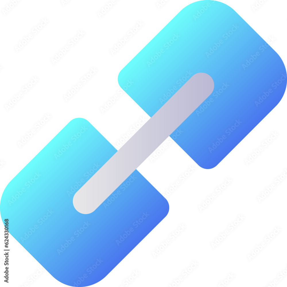 Hyperlink pixel perfect flat gradient two-color ui icon. Website reference. Redirect link. Online chat. Simple filled pictogram. GUI, UX design for mobile application. Vector isolated RGB illustration Hyperlink pixel perfect flat gradient two-color ui icon. Website reference. Redirect link. Online chat. Simple filled pictogram. GUI, UX design for mobile application. Vector isolated RGB illustration