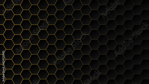 background with hexagons