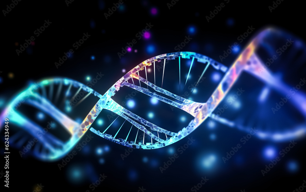 Anti aging genome editing concepts with dna molecule structure. Medical technology or biotechnology.futuristic research.generative ai images. Anti aging genome editing concepts with dna molecule structure. Medical technology or biotechnology.futuristic research.generative ai images.