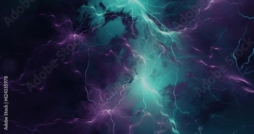 Galaxy and Nebula. Abstract space background. Endless universe with stars and galaxies in outer space. Cosmos art. Motion design.