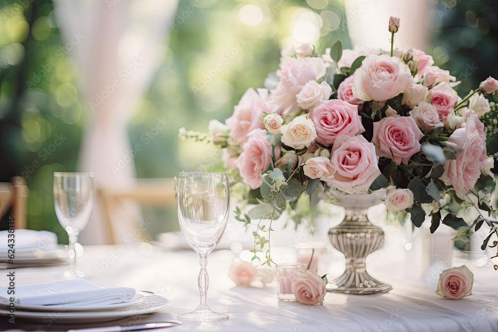 pink wedding table setting pink wedding table setting