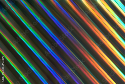 Delicate texture background with iridescence. Rainbow stripes. Multicolored geometric