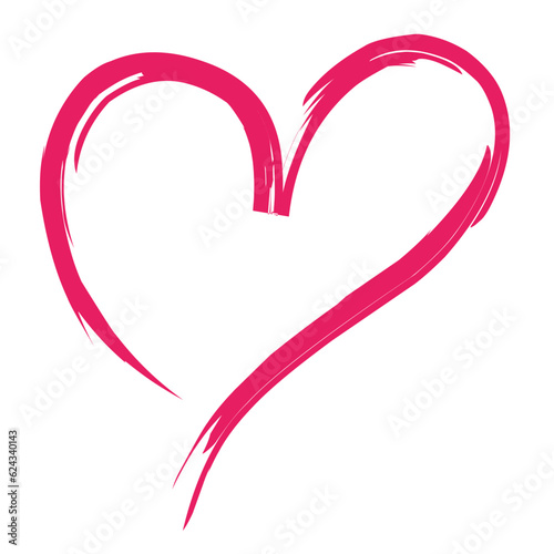 heart shape design for love symbol.