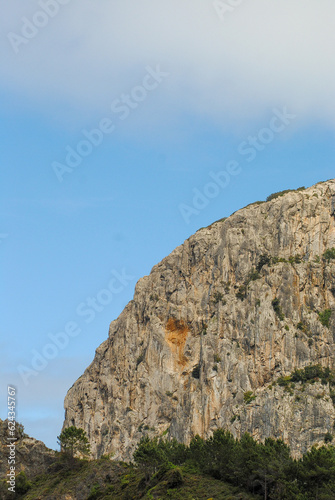 rock in the mountains