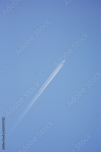 airplane in the sky