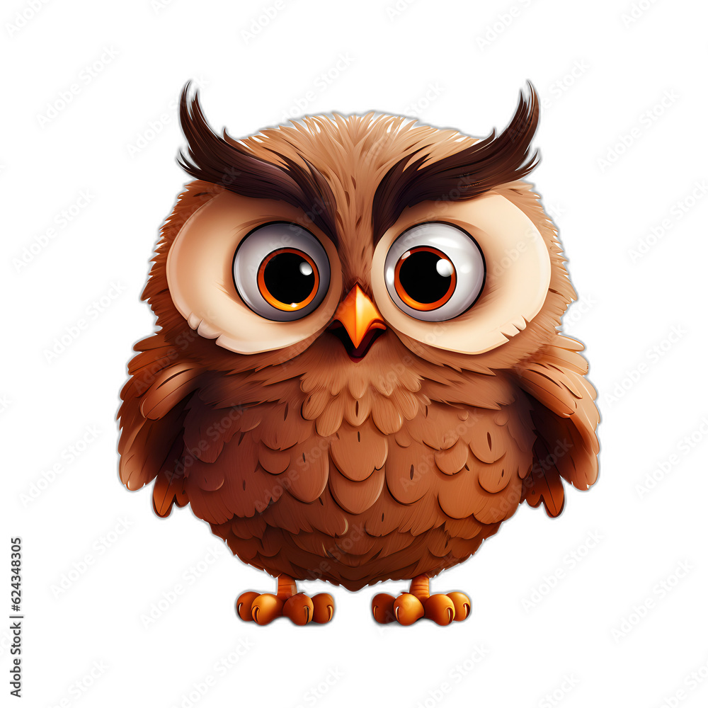owl on eagle, Transparent background owl on eagle, Transparent background