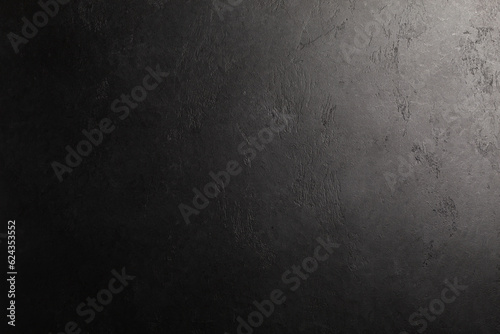 Black textured background. Copy space