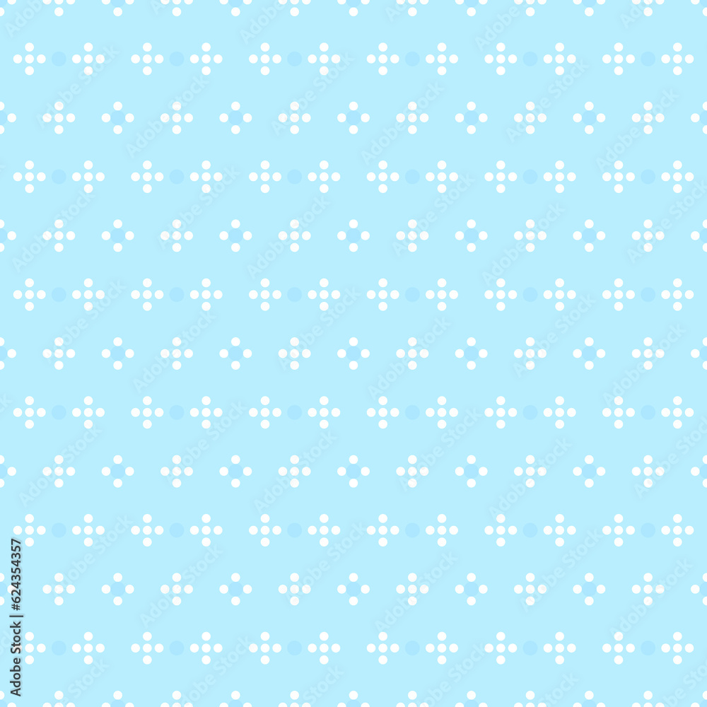 Seamless surface pattern with symmetric geometric ornament. Round spots texture. Circles abstract background. Polka dot motif. For digital paper, textile print, web design. Vector art illustration Seamless surface pattern with symmetric geometric ornament. Round spots texture. Circles abstract background. Polka dot motif. For digital paper, textile print, web design. Vector art illustration