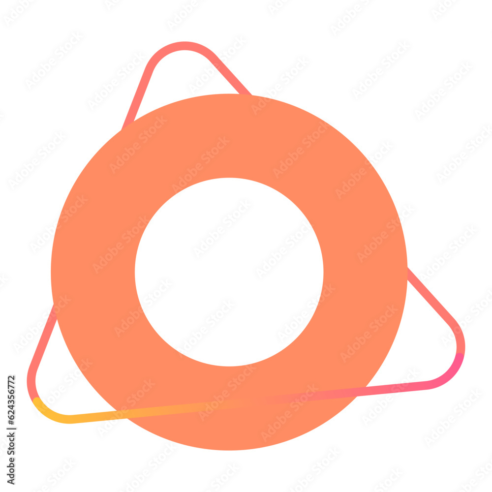3D circle and triangle frame brochure element design. Volumetric detail. Vector illustration with empty copy space for text. Editable shapes for poster decoration. Creative and customizable frame 3D circle and triangle frame brochure element design. Volumetric detail. Vector illustration with empty copy space for text. Editable shapes for poster decoration. Creative and customizable frame