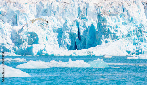 Knud Rasmussen Glacier near Kulusuk - Greenland, East Greenland