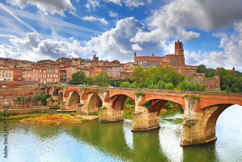 Billede på lærred Albi, France