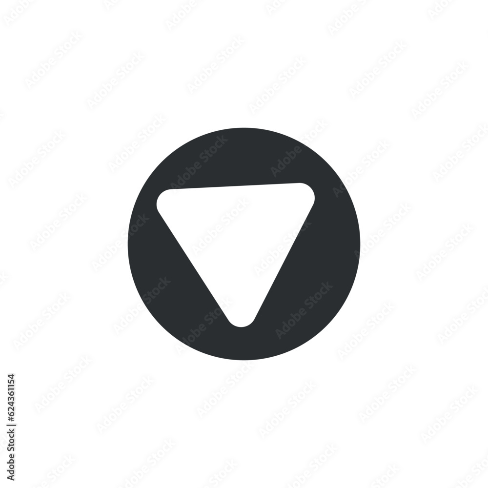 Video player leaked flat icon. Video player leaked flat icon.
