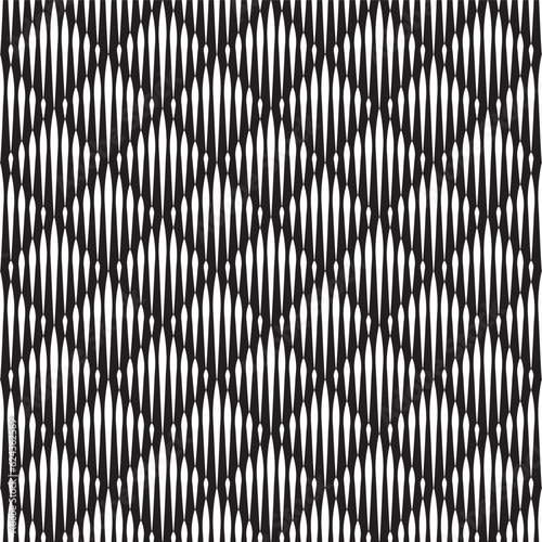 Seamless woodcut halftone line quilt texture