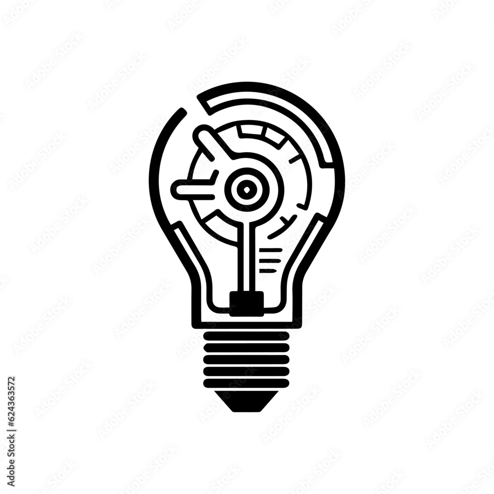 Idea icon, symbol of creativity, vector illustration. Idea icon, symbol of creativity, vector illustration.