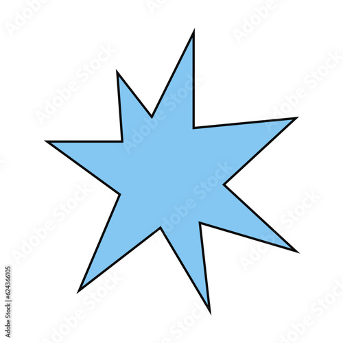 Abstract Star Shape