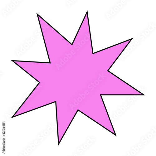 Abstract Star Shape