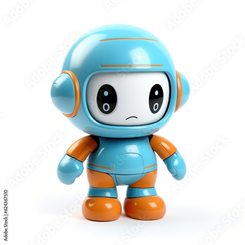 Childish toy isolated. Illustration AI Generative