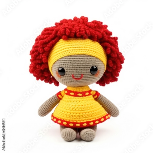 Childish toy isolated. Illustration AI Generative