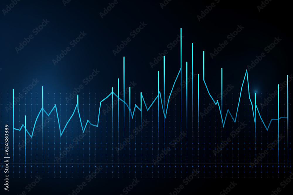 Graph Line Increased Up To Up, Growth Business Line, Graph Chart Line, Generative Ai