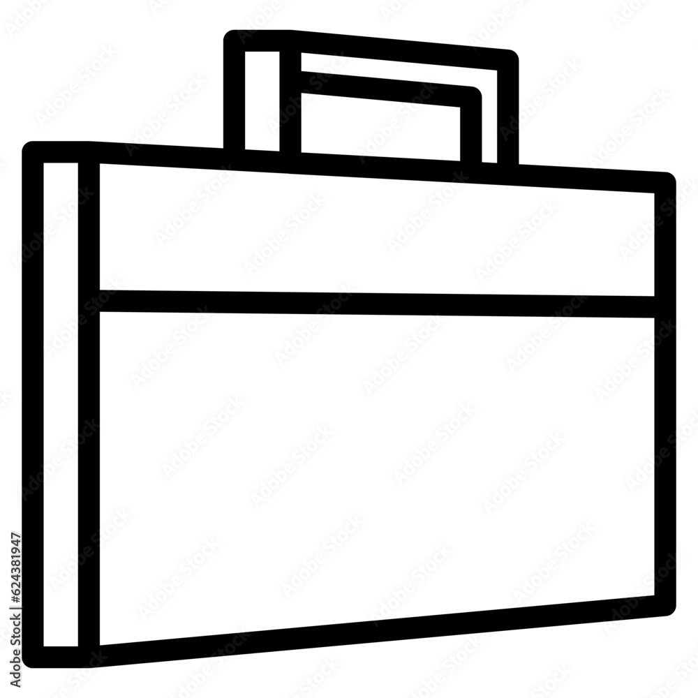 briefcase line briefcase line